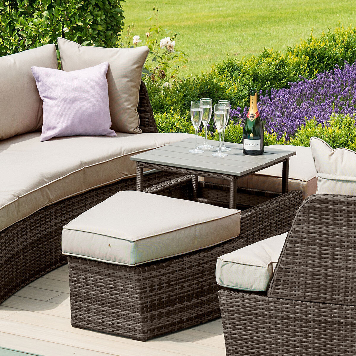 Homeflair - Cheltenham Rattan Daybed