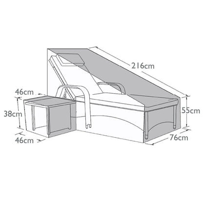 Homeflair -Florida Lounger Set