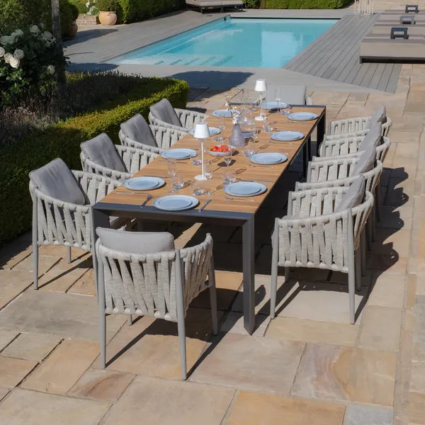 Jakarta Teak Round Dining Table