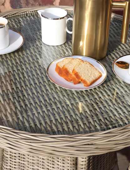 Wentworth 2 Seater Carver Bistro Set