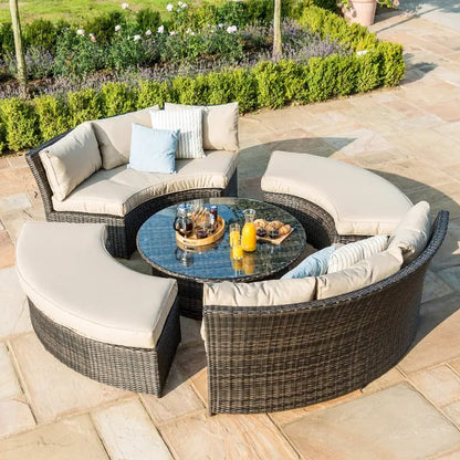 Homeflair - Chelsea Rattan Lifestyle Suite