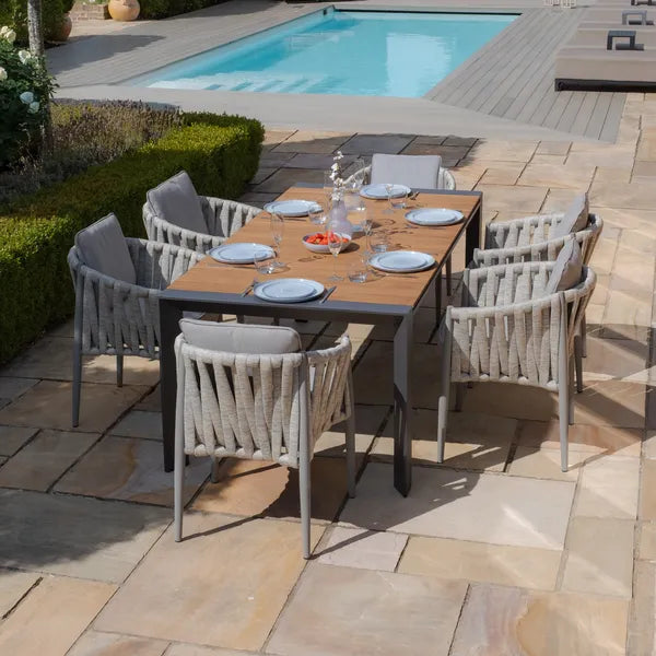 Jakarta Teak Round Dining Table