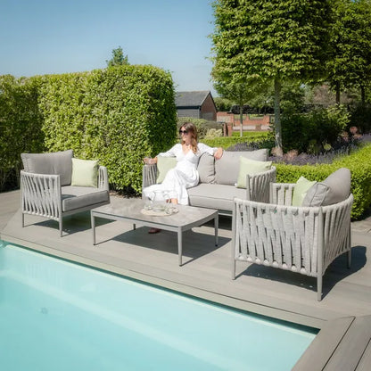Milan Rope Weave Lounge Set