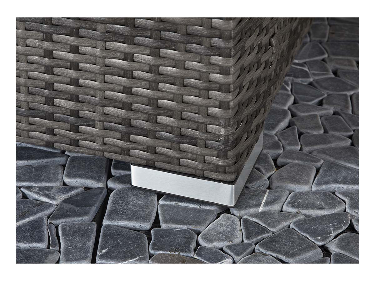 Signatyre Weave - GEORGIA corner gas firepit set | GEOR0150_MILA0433