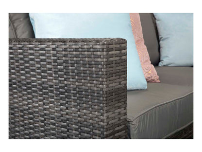 Signatyre Weave - GEORGIA corner gas firepit set | GEOR0150_MILA0433