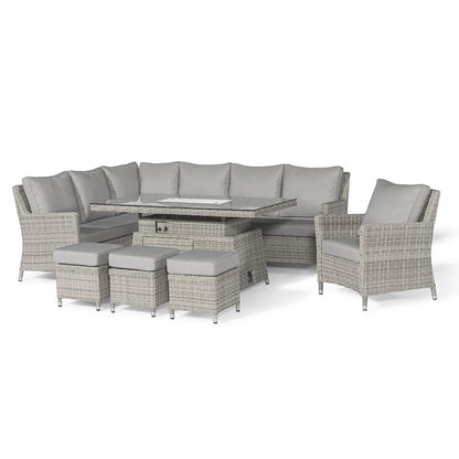 Homeflair - Oxford Corner Rattan Dining Set