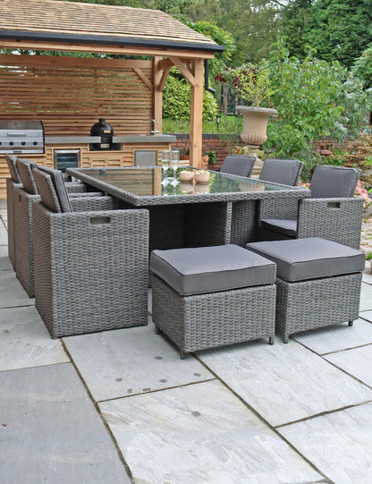 Paris 10 Seater Cube Dining Set