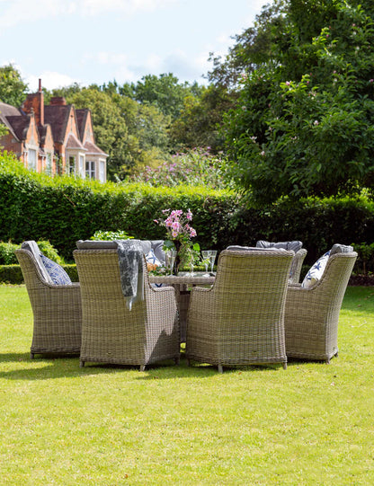 Wentworth 6 Seater Comfort Dining Set