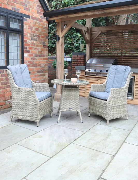 Wentworth 2 Seater Comfort Bistro Set