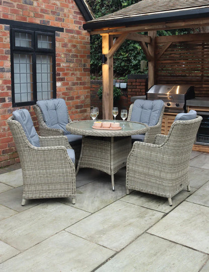 Wentworth 4 Seater Comfort Dining Set