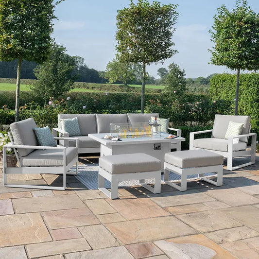 Homeflair – Amalfi 3 Seat Aluminium Sofa Set