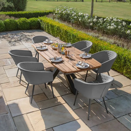 Jakarta Teak Oval Dining Table
