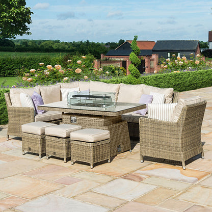 Homeflair - Winchester Corner Rattan Dining Set