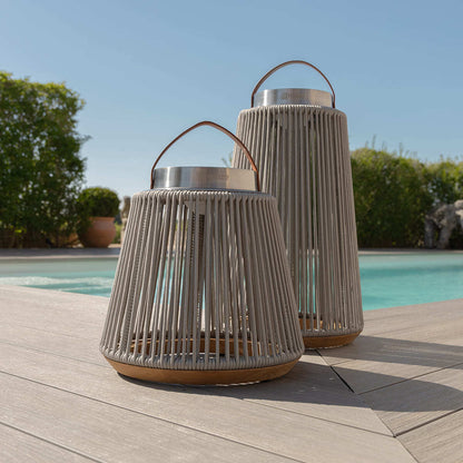 Homeflair -Athena Large Solar Light - Charcoal
