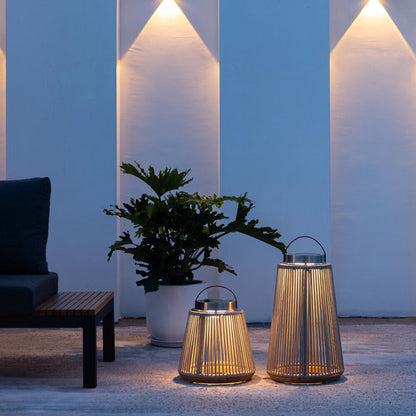 Homeflair -Athena Small Solar Light - Light Grey