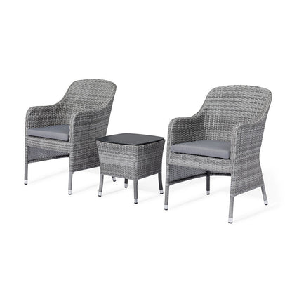 Homeflair - Santorini Rattan Bistro Set