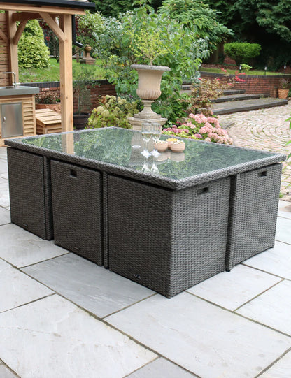 Paris 10 Seater Cube Dining Set