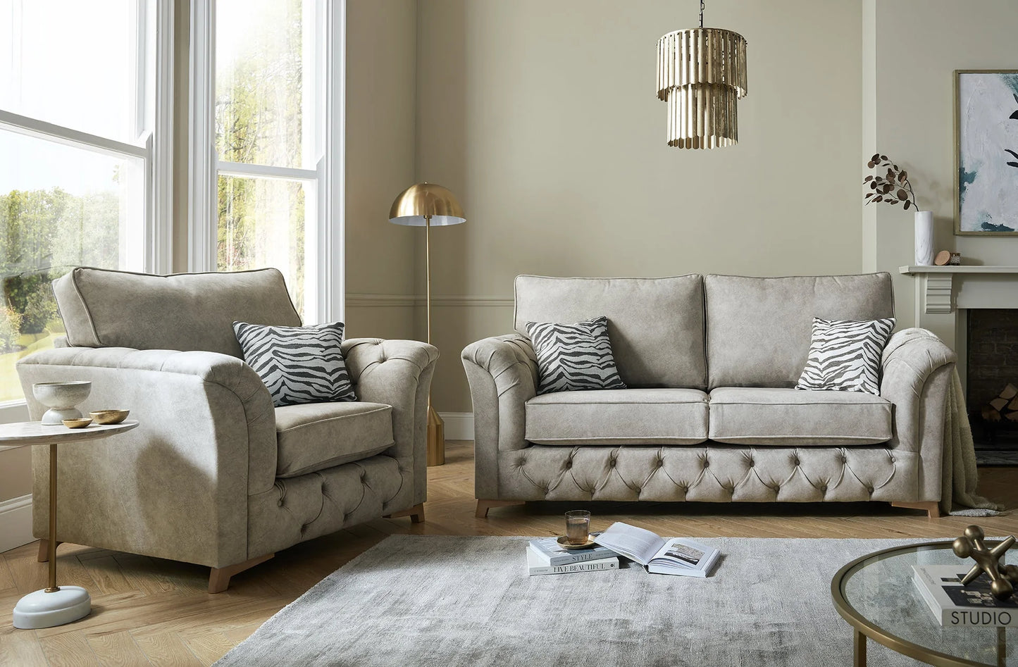Red Rose Phoenix Sofa Range