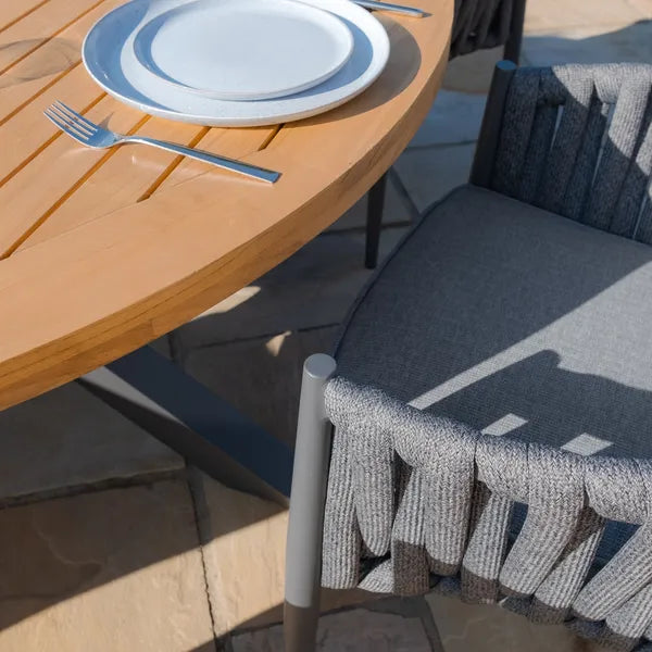 Jakarta Teak Round Dining Table