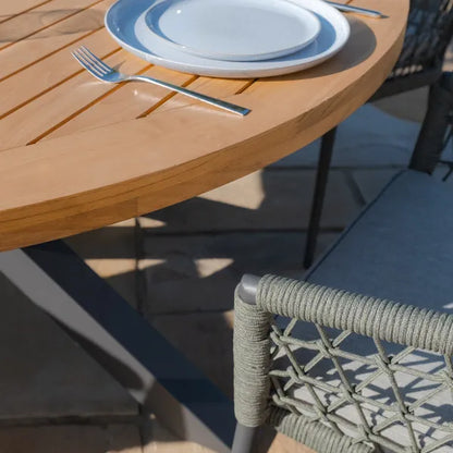 Jakarta Teak Round Dining Table