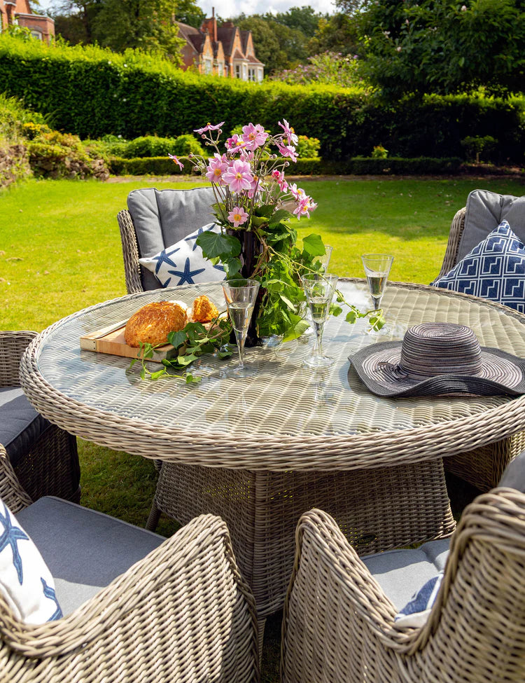 Wentworth 6 Seater Comfort Dining Set