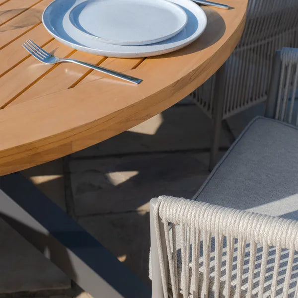 Jakarta Teak Round Dining Table