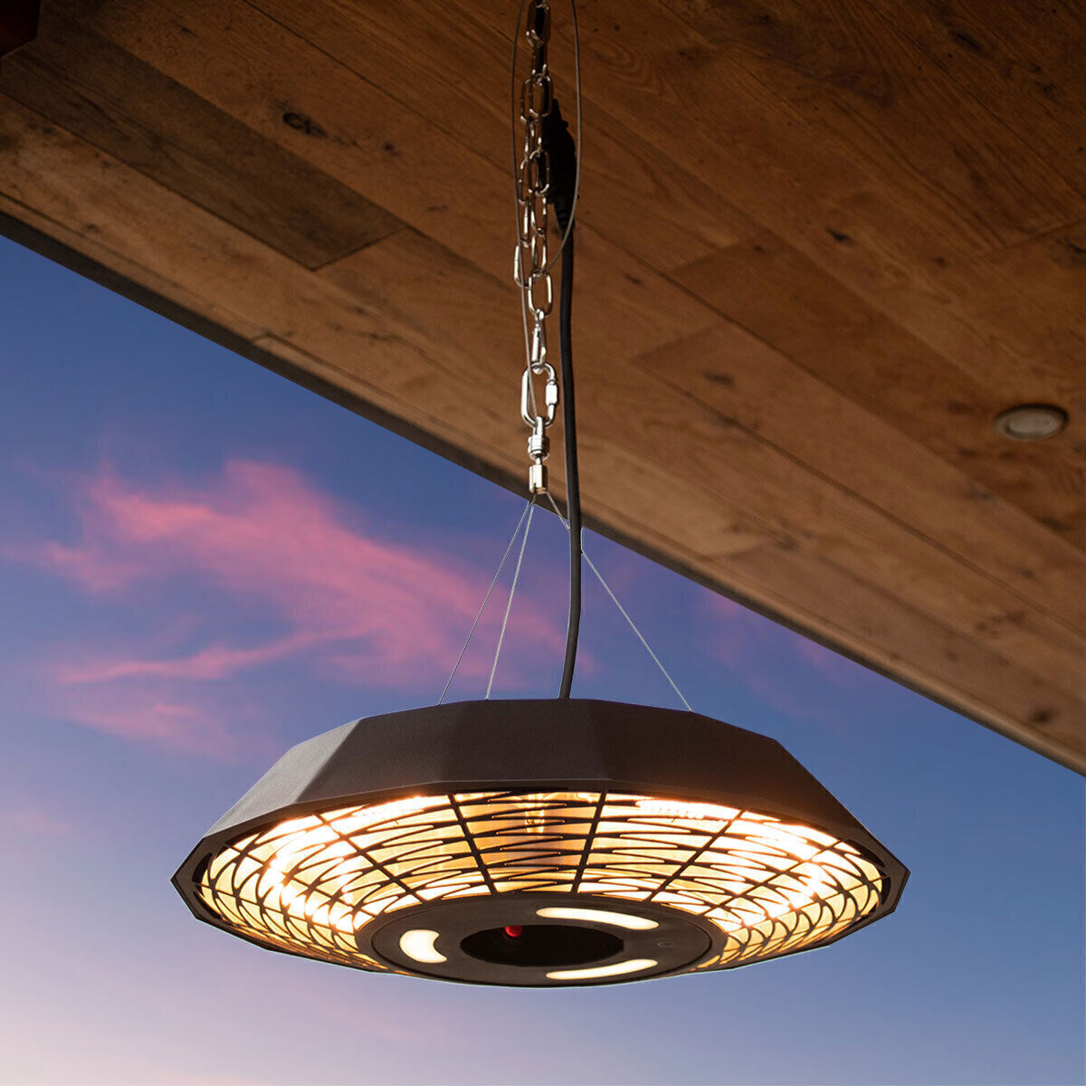 Homeflair -2000W Helio Hanging Electric Patio Heater