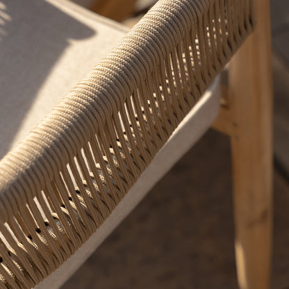 Homeflair - Porto Rope Weave Dining Set