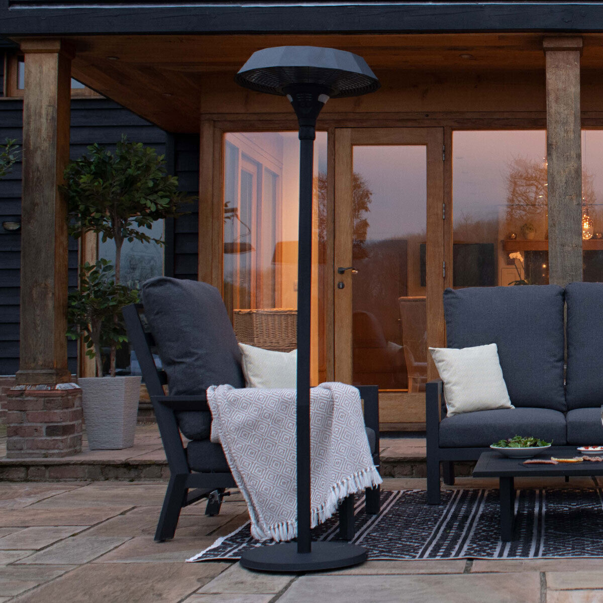 Homeflair -2100W Helio Freestanding Electric Patio Heater