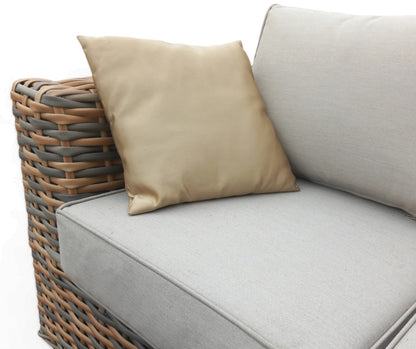 Rattan Brown Malibu Corner Sofa Set | MALI168MJ