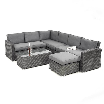 Homeflair - Victoria Large Rattan Corner Group