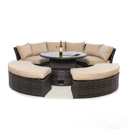 Homeflair - Chelsea Rattan Lifestyle Suite