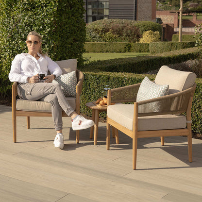 Homeflair - Porto Rope Weave Lounge Set
