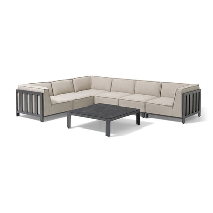 Homeflair - Outdoor Fabric Ibiza Medium Corner Sofa Set