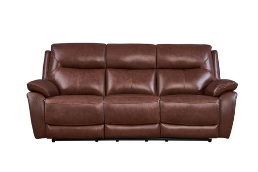 Bespoke Rimini Leather Sofa Collection | Red Rose