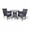 Malaga 2 Seater Fixed Bistro Set