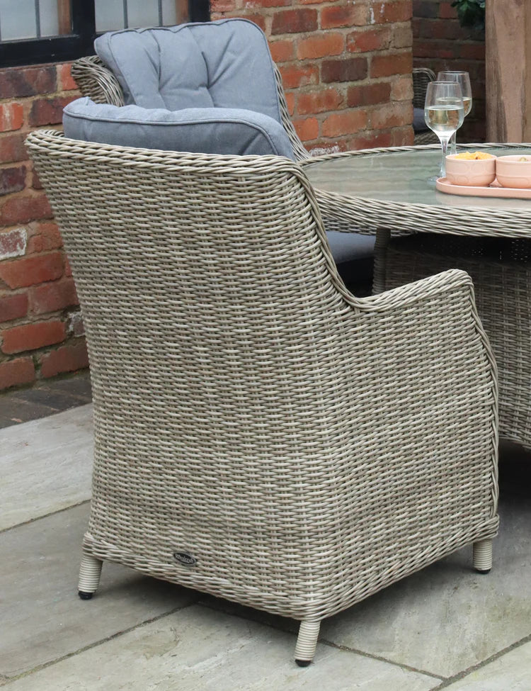 Wentworth 4 Seater Comfort Dining Set