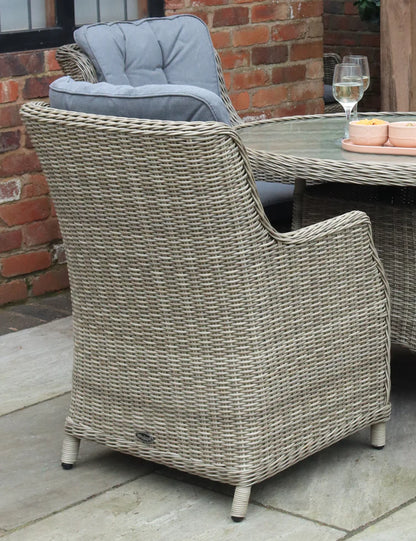 Wentworth 4 Seater Comfort Dining Set