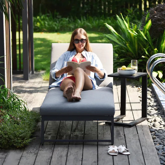 Outdoor Fabric Allure Sunlounger