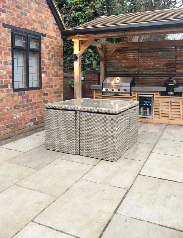 Wentworth 8 Seater Cube Dining Set