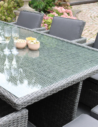 Paris 10 Seater Cube Dining Set