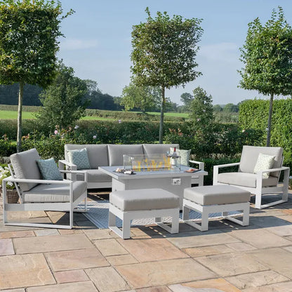 Homeflair – Amalfi 3 Seat Aluminium Sofa Set