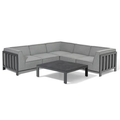 Homeflair - Outdoor Fabric Ibiza U Shape Sofa Set