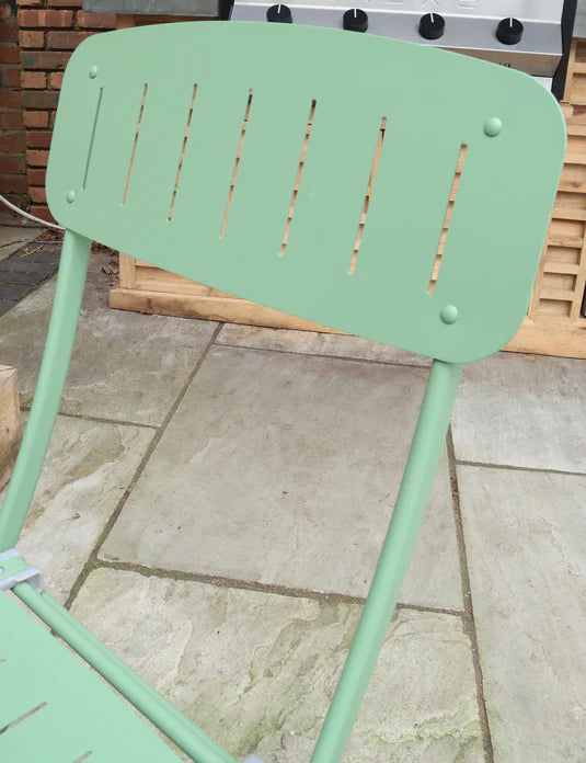 Venice 2 Seater Folding Bistro Set in Olive