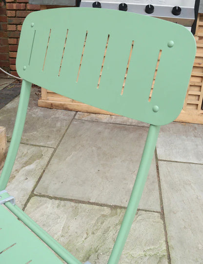 Venice 2 Seater Folding Bistro Set in Olive
