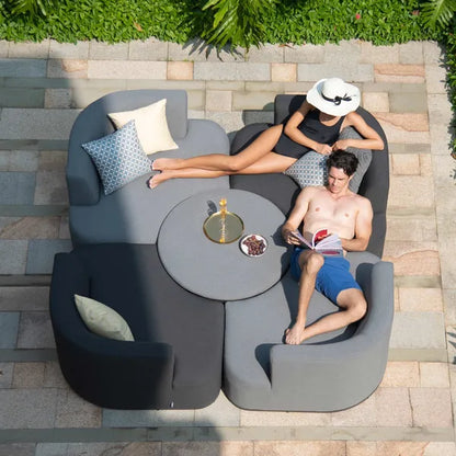 Homeflair -Outdoor Fabric Snug Lifestyle Suite