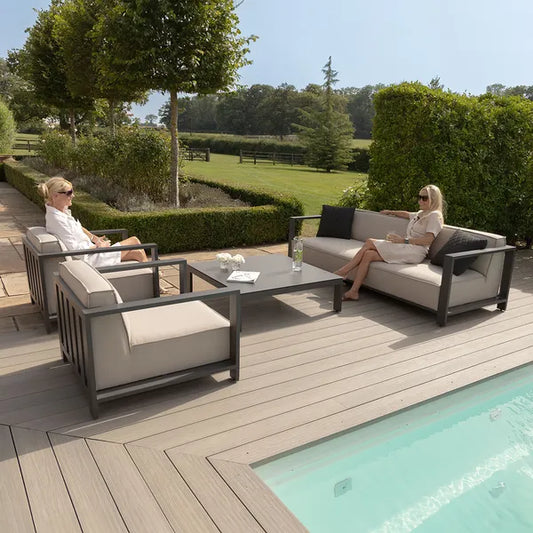Outdoor Fabric Ibiza 3 Seat Sofa Set