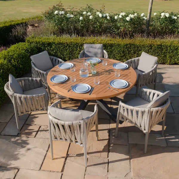Jakarta Teak Round Dining Table