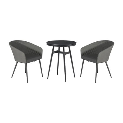 Outdoor Fabric Ambition 2 Seat Bistro Set - Flanelle