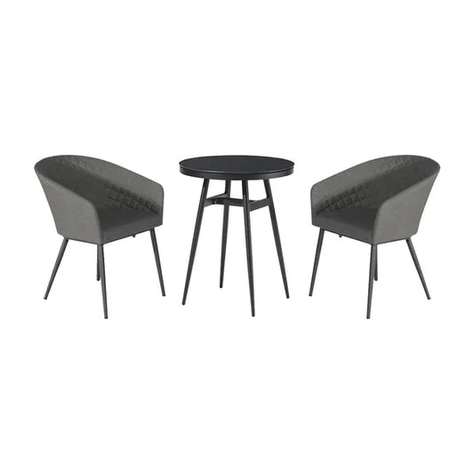 Outdoor Fabric Ambition 2 Seat Bistro Set - Flanelle